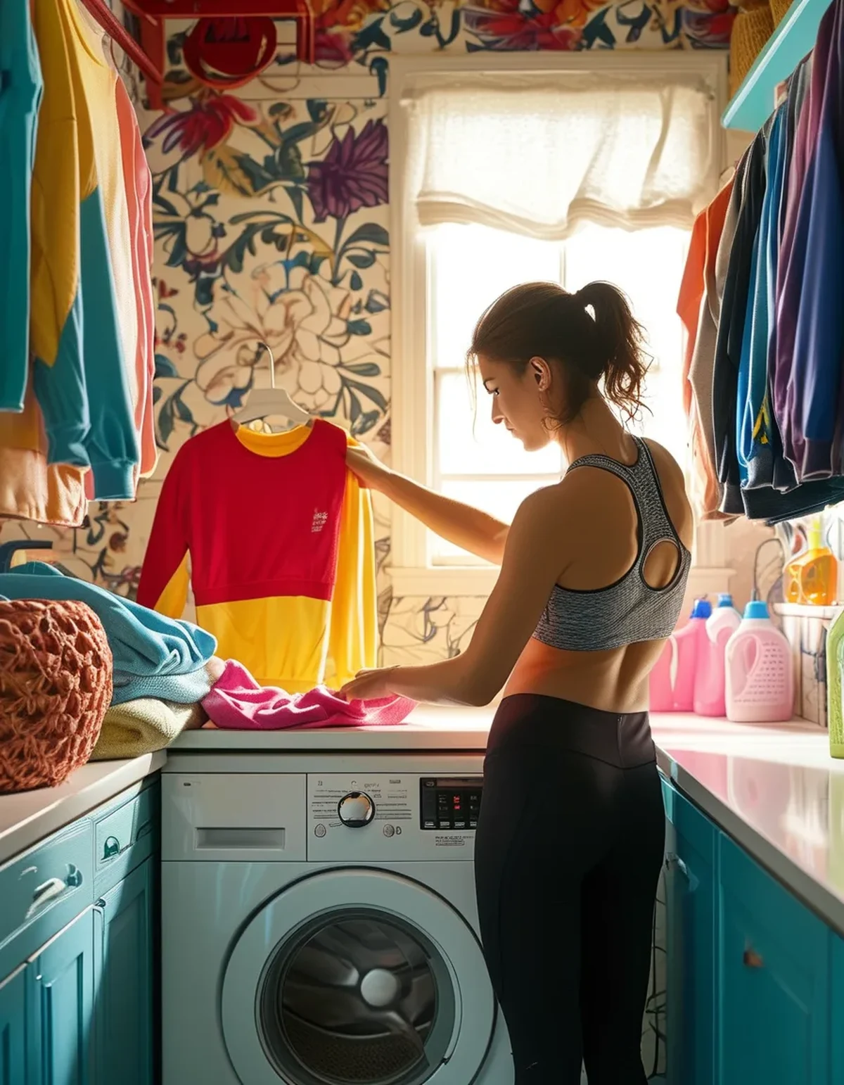 The Lazy Girl Activewear Laundry System That Actually Prevents Smell